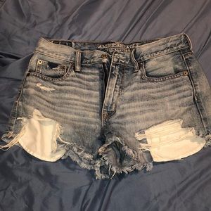 American Eagle denim mini shorts